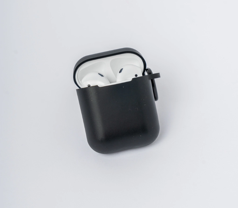 Airpods 1& 2 Silicone Case Black