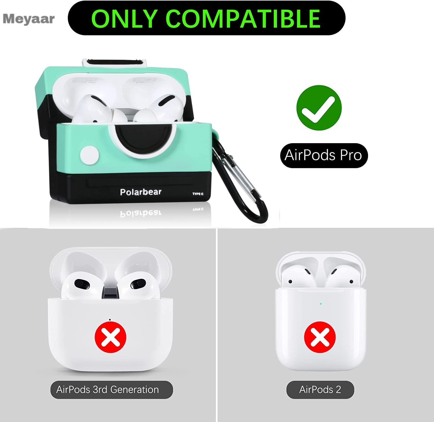 Apple Airpods Pro/Pro 2 Polarbear Case