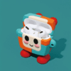 Cute Robot Case For Airpods Pro