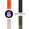 Alpine Loop Strap For Smartwatches 20 MM