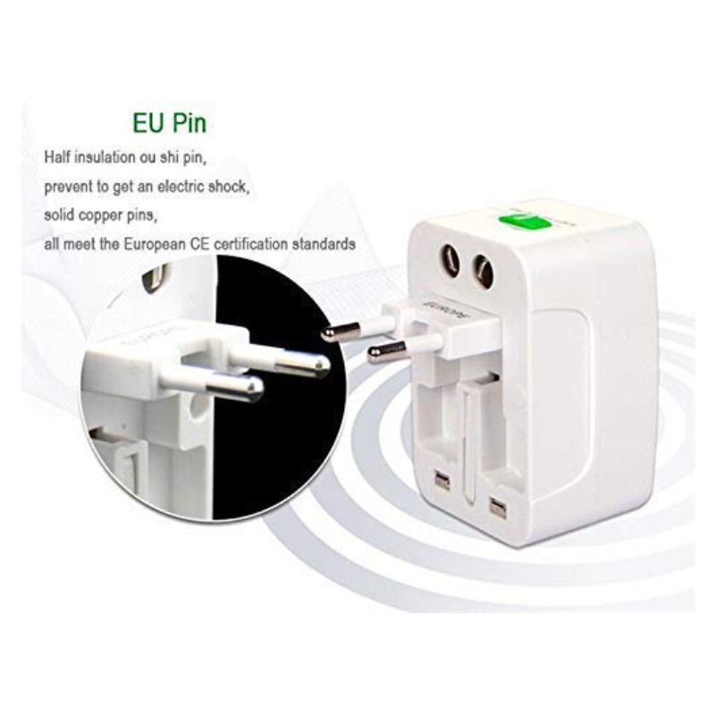 European Pins on Power Adapter