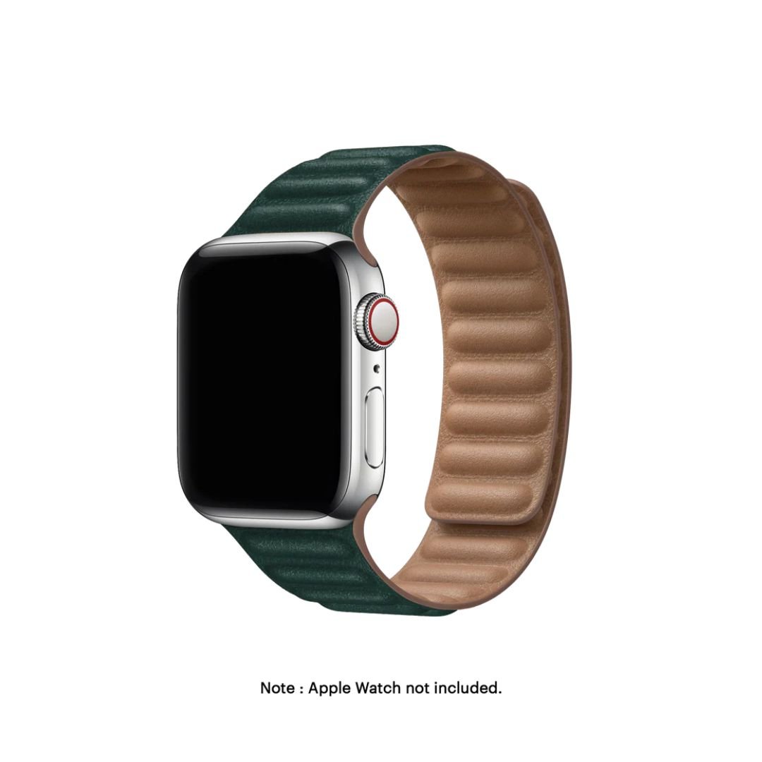 Green Poppy Loop Strap for Apple