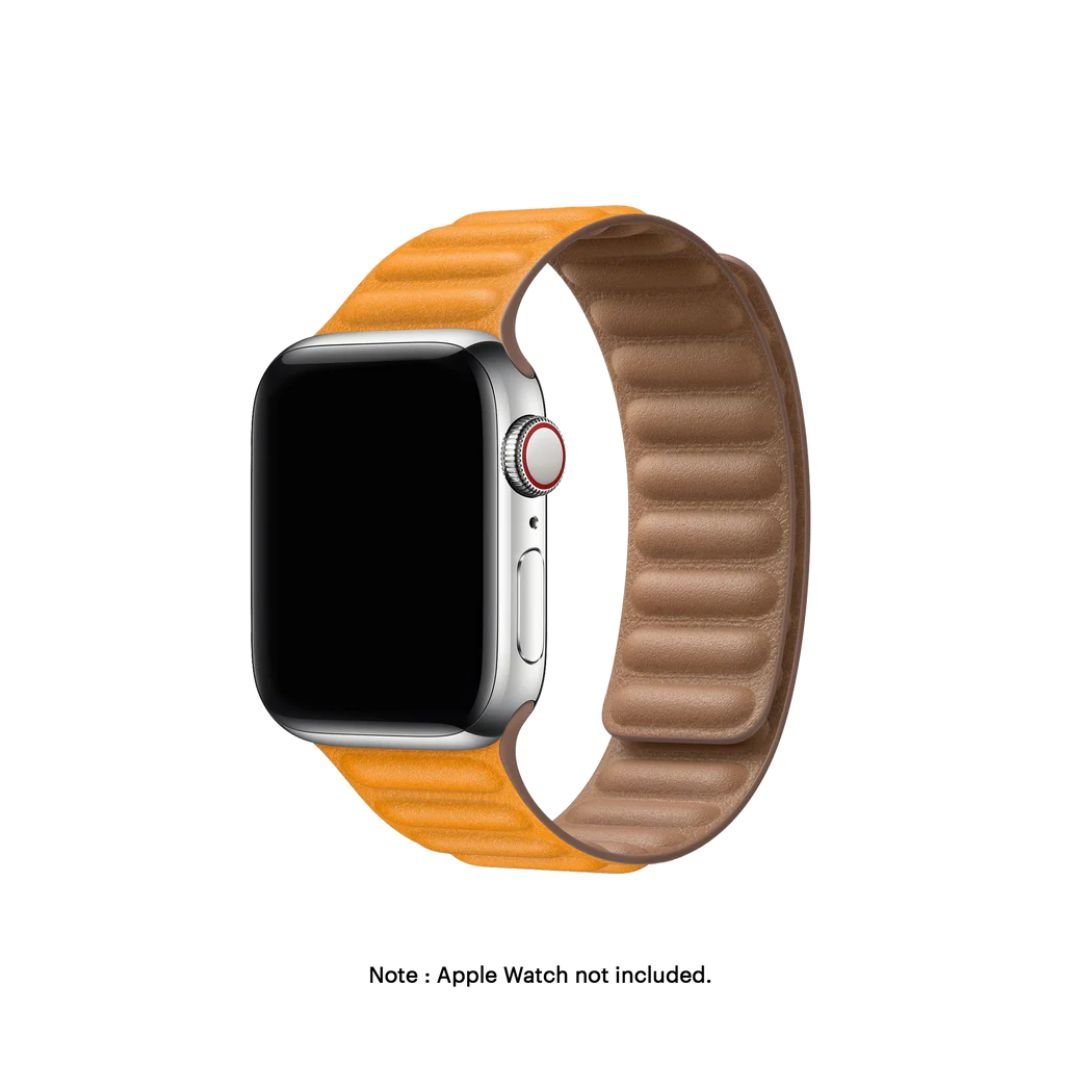 Apple Watch Poppy Strap Yellow