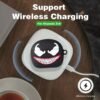 Wireless Charging with Venom Case for Airpods 3 with Hook