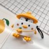 Airpods 1/2nd Gen Cute Chicken with Hat Case