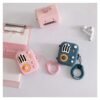 Combined Image of Airpods 1st/2nd Gen Radio Case with Keychain