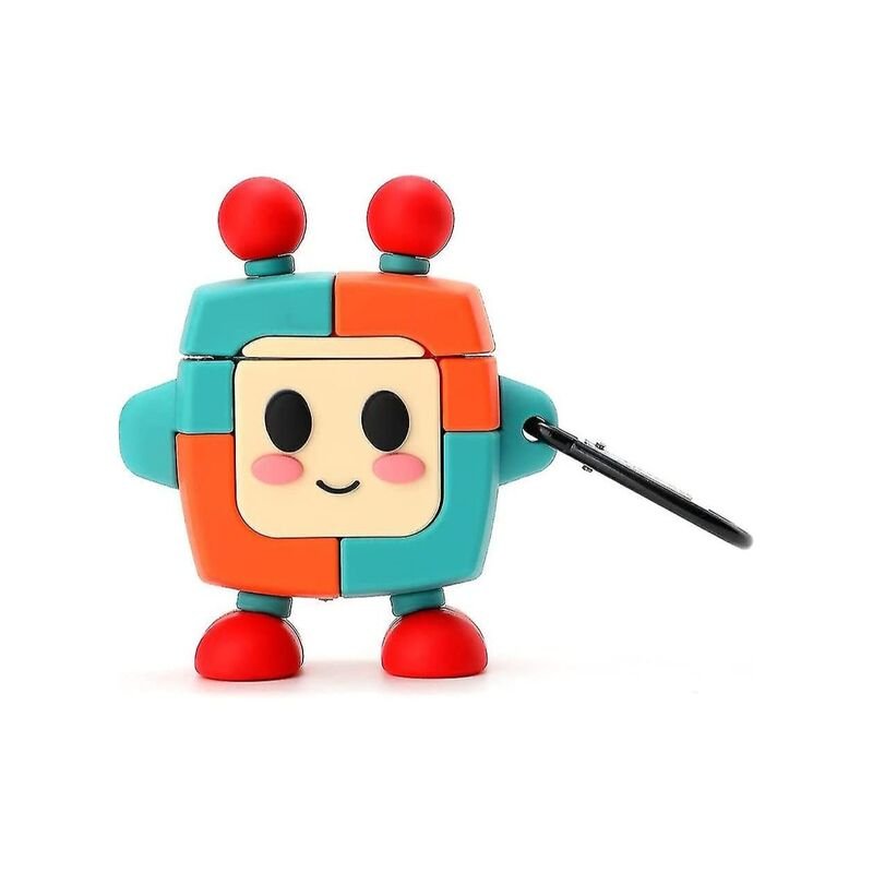 Robot Case for Airpods 1st/2nd Generation with Hook