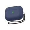 Blue Leather Case for Airpods Pro