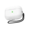 White Leather Case for Airpods Pro