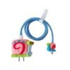 3D Silicone Case for iPhone Charger (SpongeBob Gary Design)