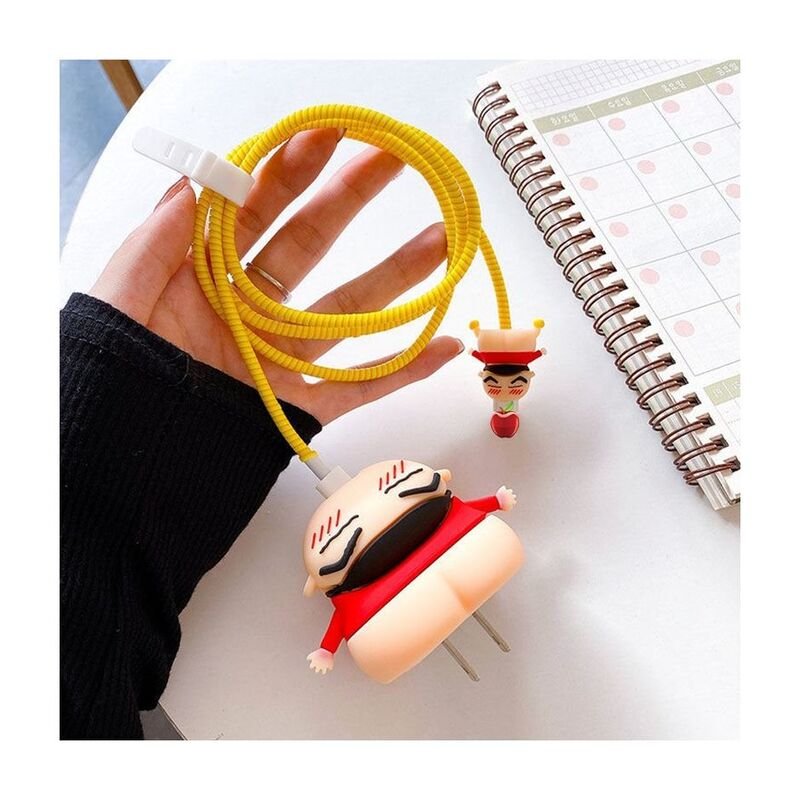 Shinchan Silicone Case for iPhone Charger