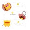 Features of 3D Piggy in Raincoat Cover for Airpods Pro