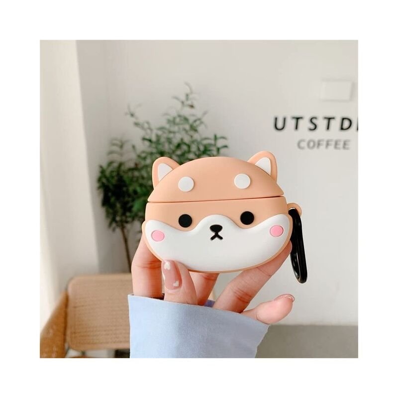 Silicone Cute Shiba Inu Cover for Airpods Pro