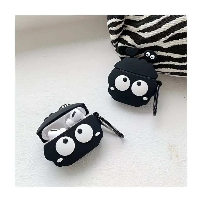 Black Animal Case for Airpods Pro