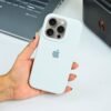 Premium Silicone Cover for Apple iPhone Pro Max White