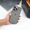 Premium Silicone Cover for Apple iPhone Pro Max Gray