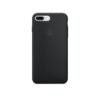 Premium Silicone Cover for Apple iPhone 7 8 Plus Black
