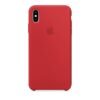 Premium Silicone Cover for Apple iPhone X Red