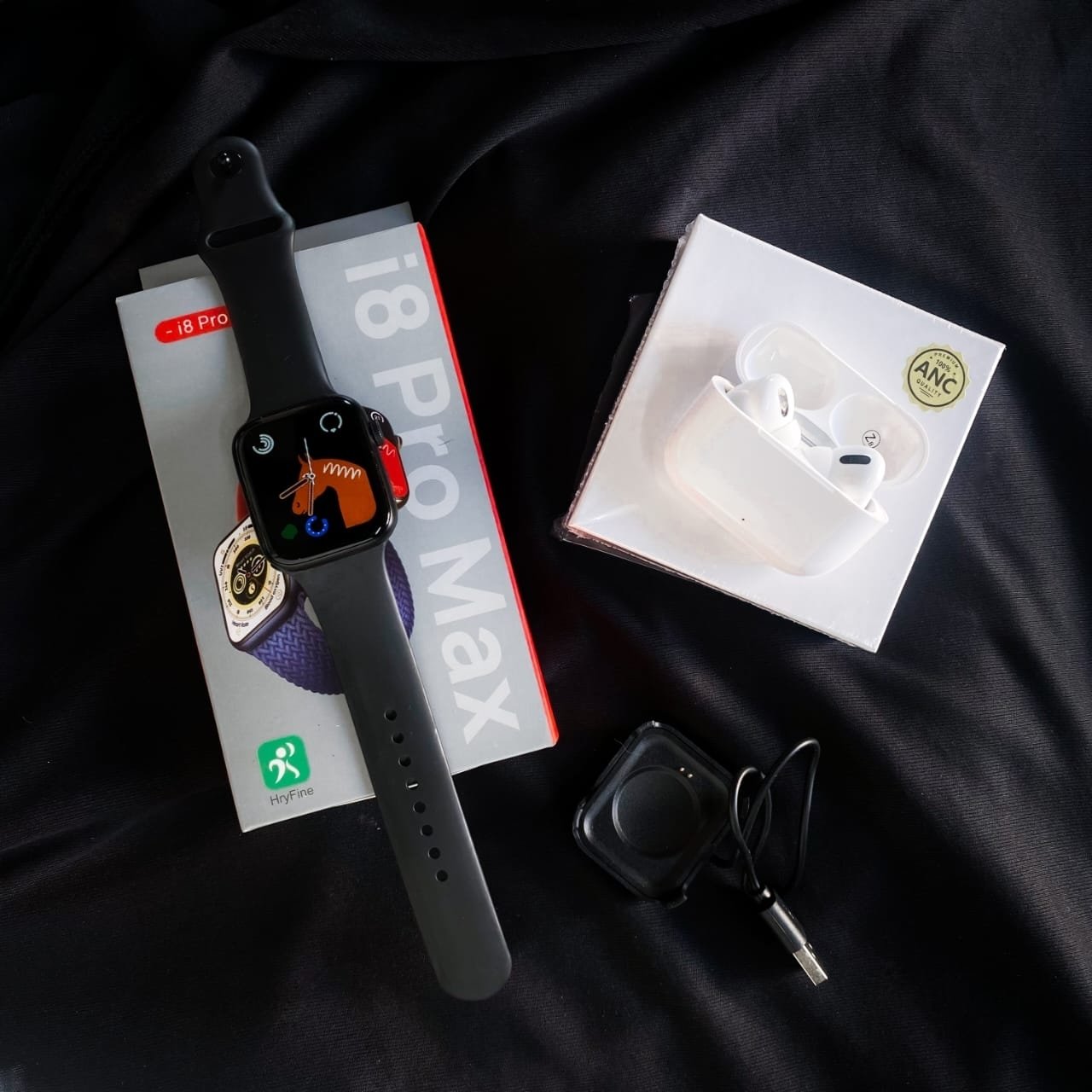Watch i8 with Airpods Pro 2nd Generation